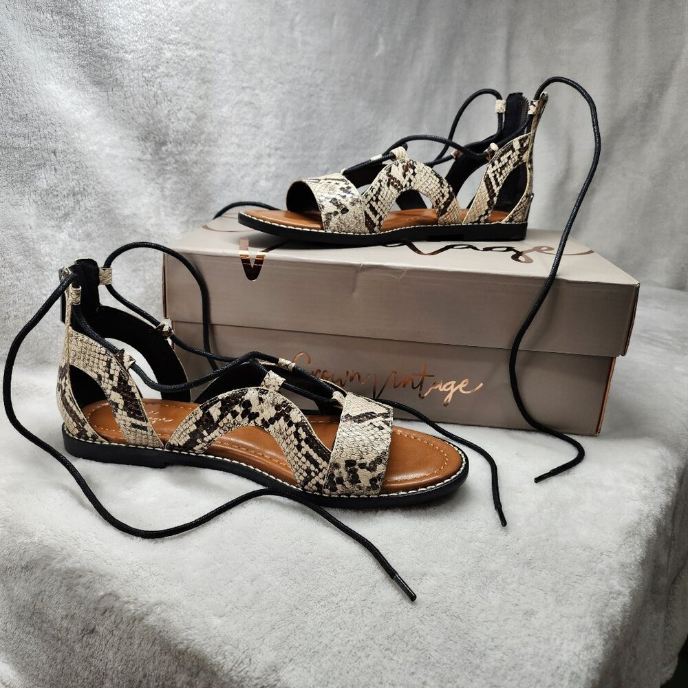 *New Low Price!* Crown Vintage Paysley Gladiator Sandals